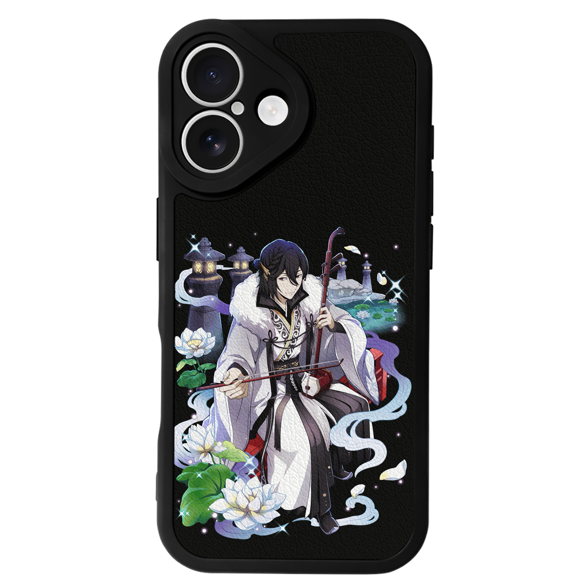 （画像用） 文豪ストレイドッグス Bungo Stray Dogs 【iPhone 16シリーズ対応】シリコンスマホケース（レザー調） 材質：シリコン